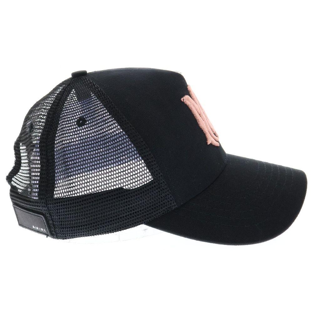 AMIRI トラッカーキャップ 黒/ピンク