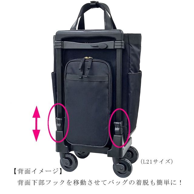 SWANY スワニー キャリーバッグ 新型 D-640 ルバンド L21サイズ グレー