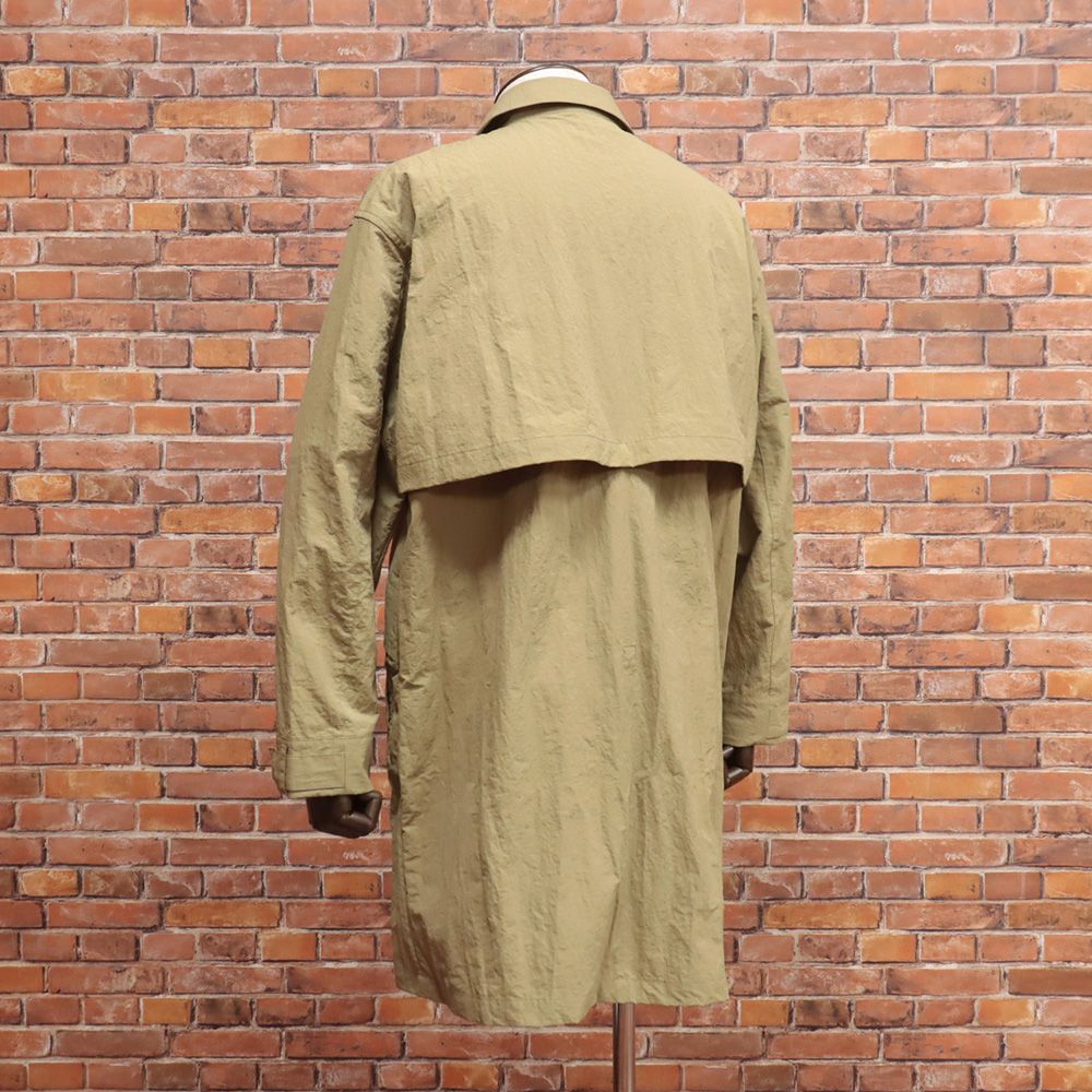 Charee Braver 3 L サイズ 2WAY サイクルコート 撥水 軽量 コンパクト リフレクター 自転車 サイクリング メンズ 紳士 チャーリーブレイバー ベージュ ma307