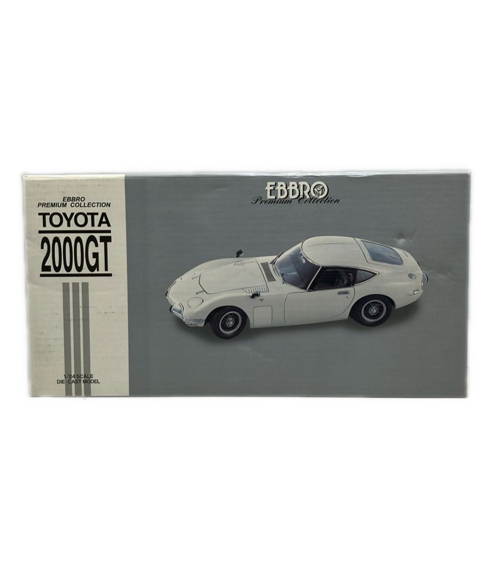 訳あり ミニカー トヨタ 2000GT EBBRO 訳あり ミニカー トヨタ 2000GT 1/24 EBBRO - メルカリ