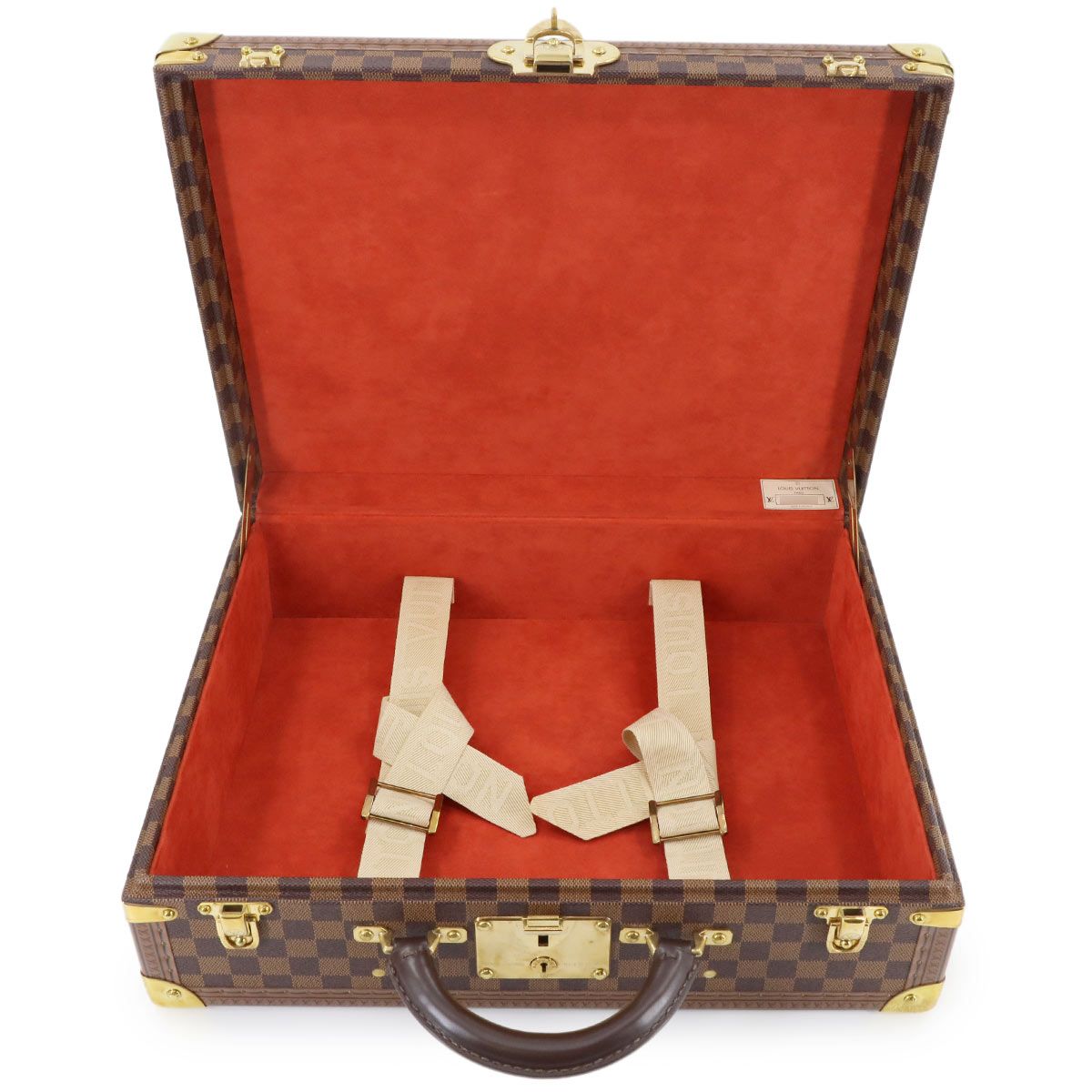 新品同様 ルイ ヴィトン LOUIS VUITTON ダミエ コトヴィル 45 トランク
