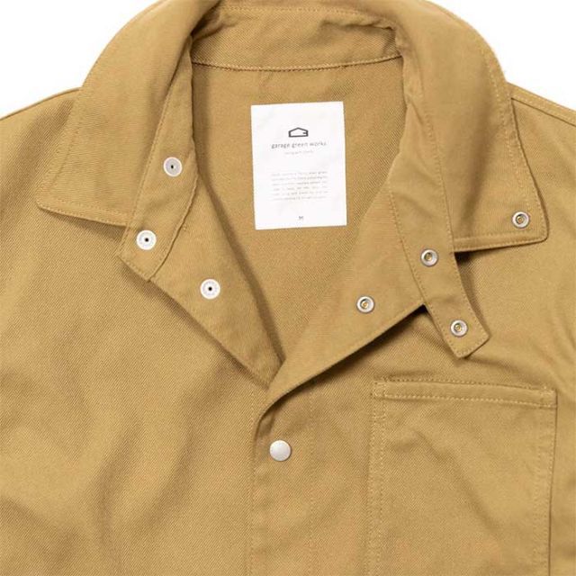 種類2：BEIGE/L ガレージグリーンワークス カバーオール garage green