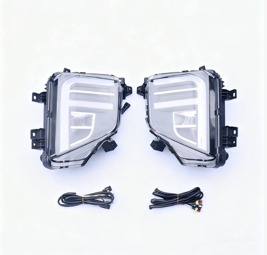 三菱トライトンL200日行灯フォグランプLEDデイライトライトフォグランプ改修に適用されます