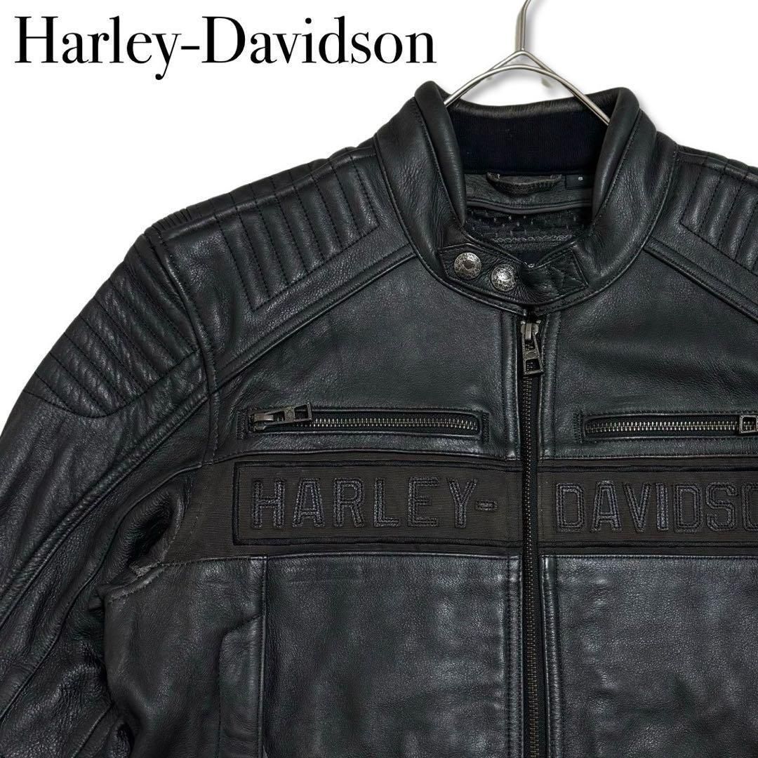 HARLEY-DAVIDSON ハーレーダビッドソン レザー ライダース 革ジャン