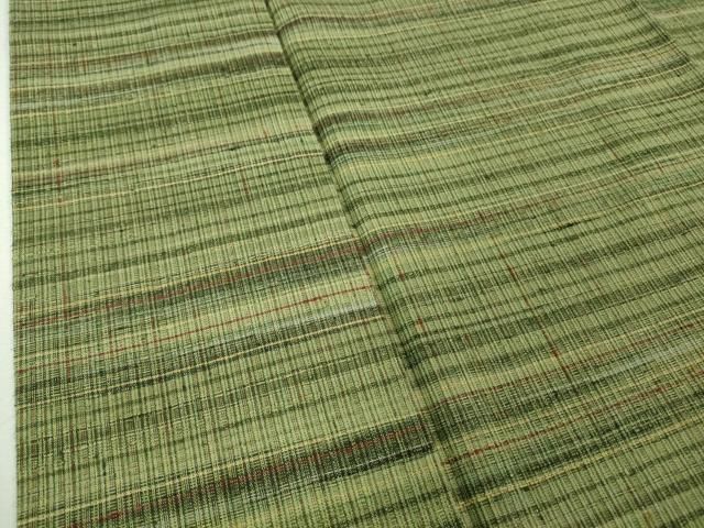 平和屋本店■極上　郡上紬　草木染　横縞　逸品　DZAA7404kh5 平和屋本店□極上 郡上紬 草木染 横縞 逸品 DZAA7404kh5 - メルカリ