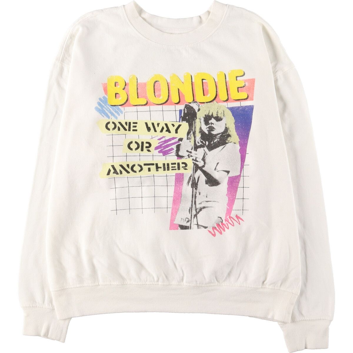 古着 BLONDIE ブロンディ バンド スウェットシャツ トレーナー メンズL/eaa423089