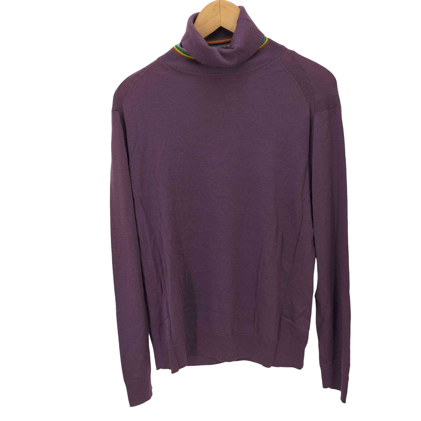 ポールスミス Paul Smith ファインゲージ タートルネックニット マルチ 
