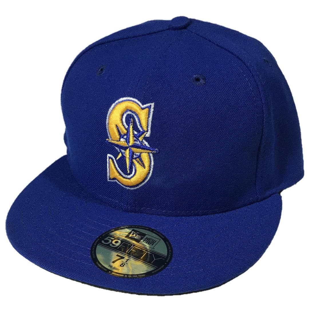 シアトル・マリナーズ ベースボールキャップ　newera旧タグ ベースボールキャップ 59FIFTY MLBオンフィールド シアトル