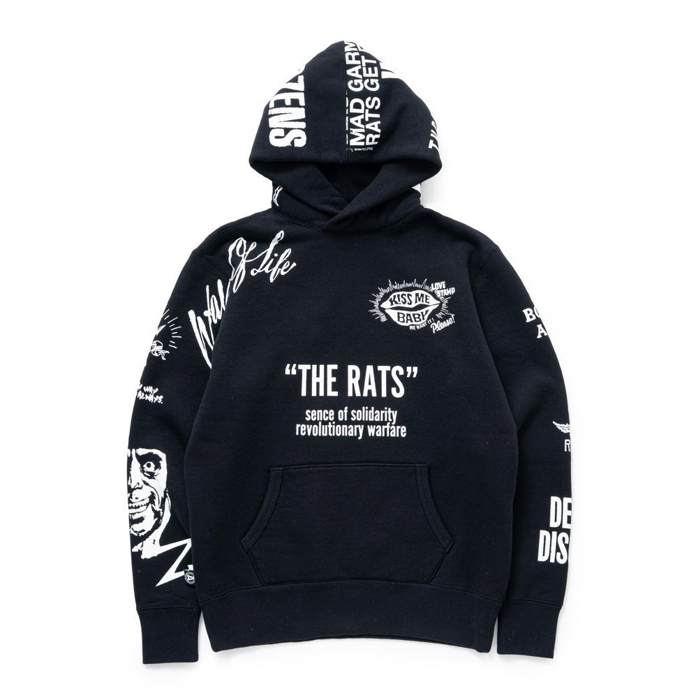 RATS ラッツ パーカー RATS/ラッツ】CRAZY HOODIE / プルオーバー パーカー / 25'RTC-0904