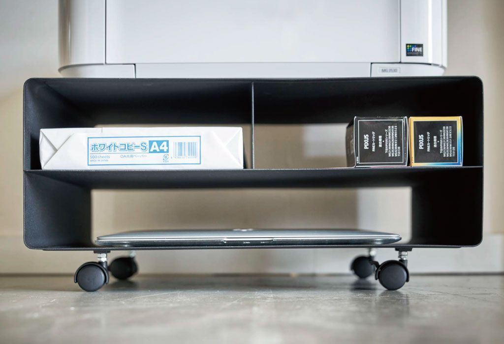 Amazon.co.jp: 山崎実業(Yamazaki) ツーウェイプリンター収納ラック