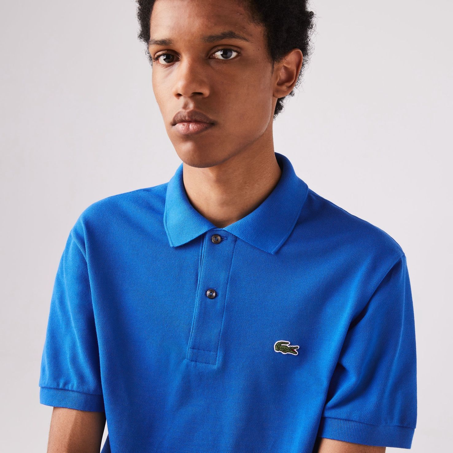 LACOSTE】ポロシャツL1212 半袖 メンズ XS ブルー（ラコステ