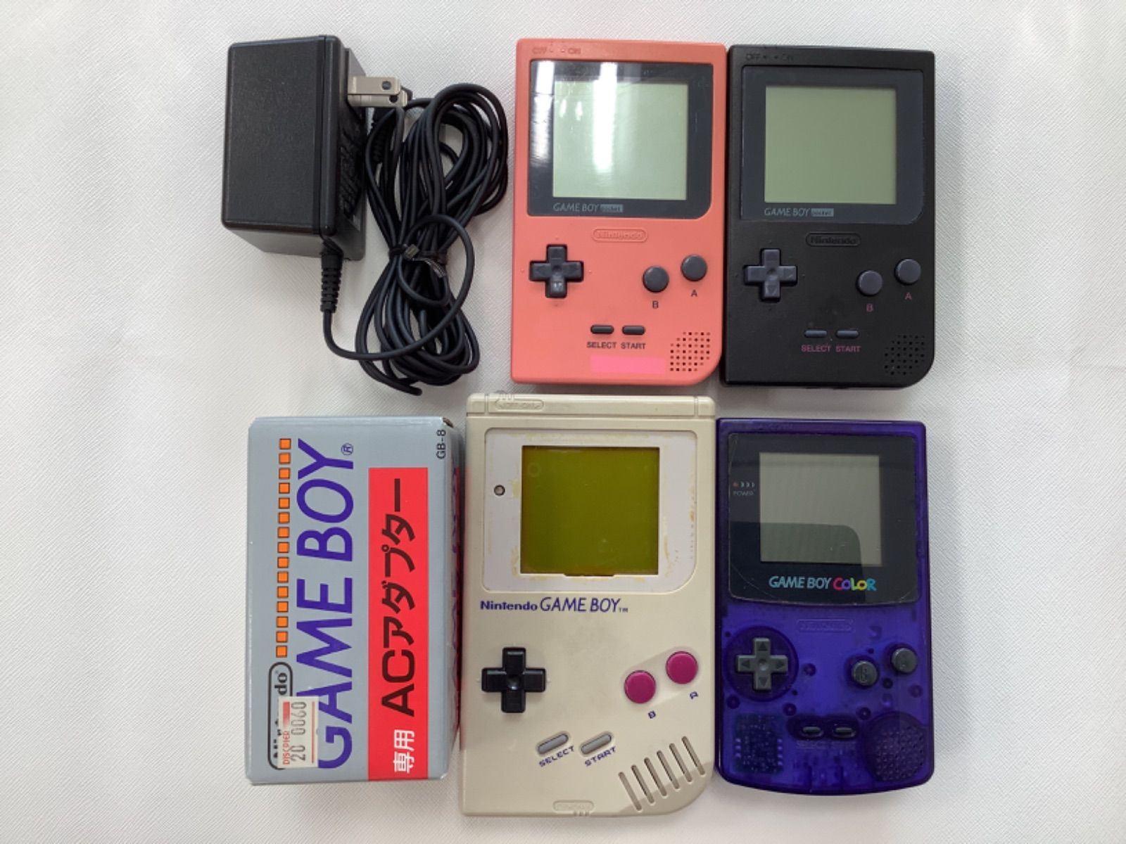 ジャンク！ゲームボーイカラー ポケット2点セット ゲームボーイ、ゲームボーイカラー、ゲームボーイポケット2点