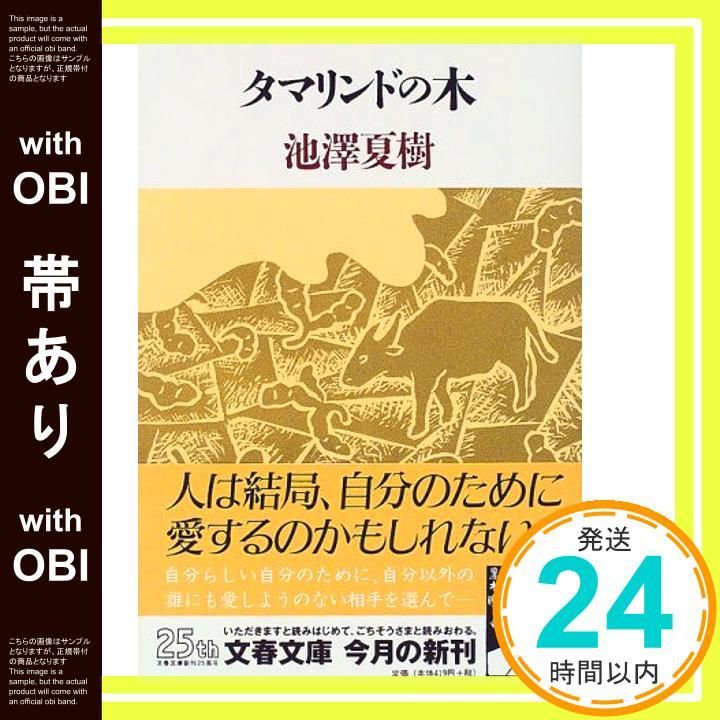 帯あり タマリンドの木 文春文庫 い 30-5 池澤 夏樹_08