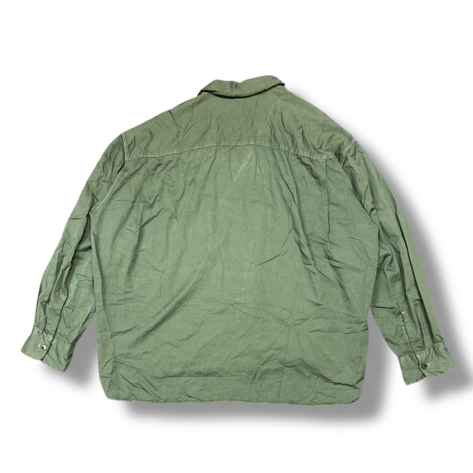 in・stru(men-tal). Maison MIHARA YASUHIRO 23SS Satin Shirt サテン 