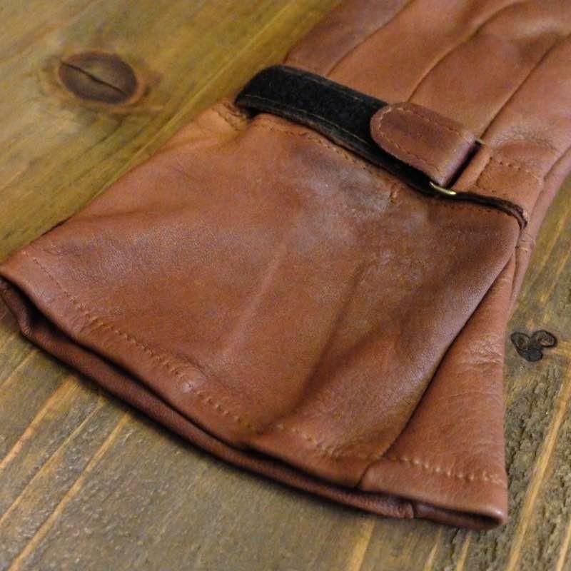 ディアスキンレザー ガントレットグローブ