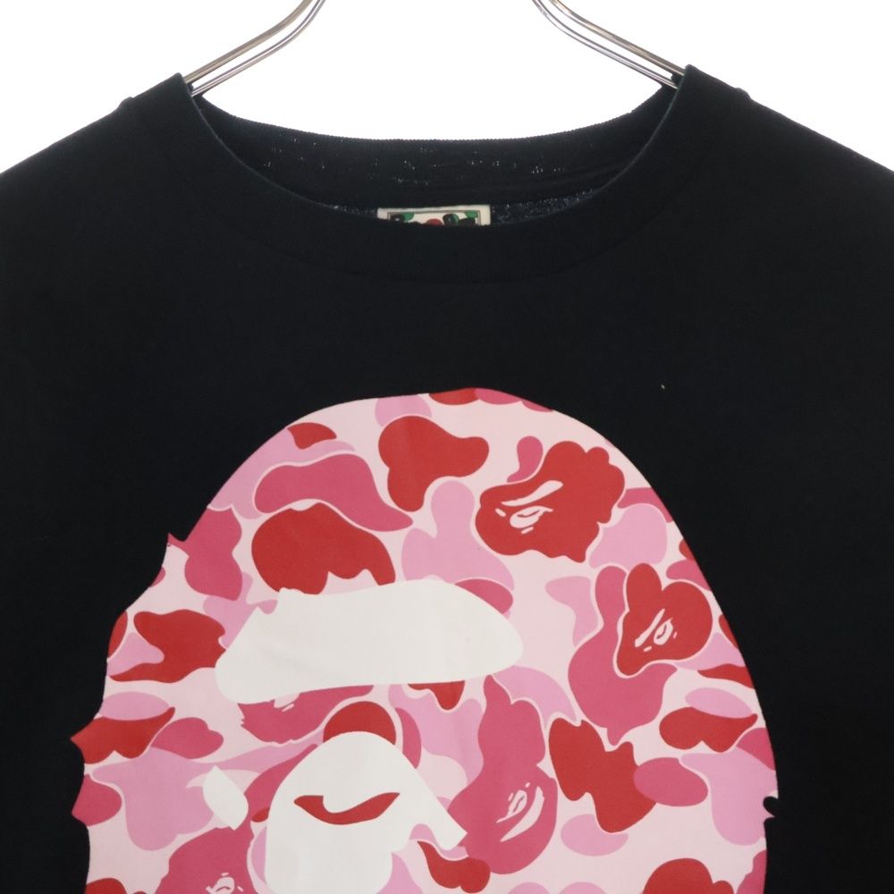 A BATHING APE 長袖トレーナー ブラック/ピンク A BATHING APE 長袖トレーナー ブラック/ピンク 楽天市場】A