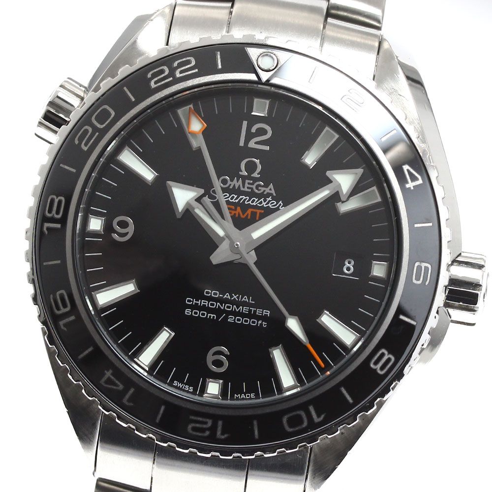 グランドセイコー 純正革ベルト 18mm クロコダイル ブラック 玉符 中古