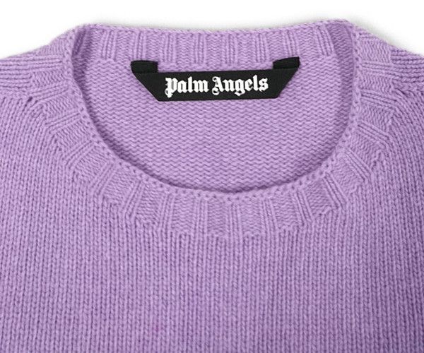 Palm Angels パームエンジェルス 背面ロゴ ウール ニット セーター