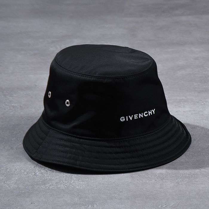 ジバンシー ロゴ バケットハット サイズ59 ナイロン メンズ GIVENCHY