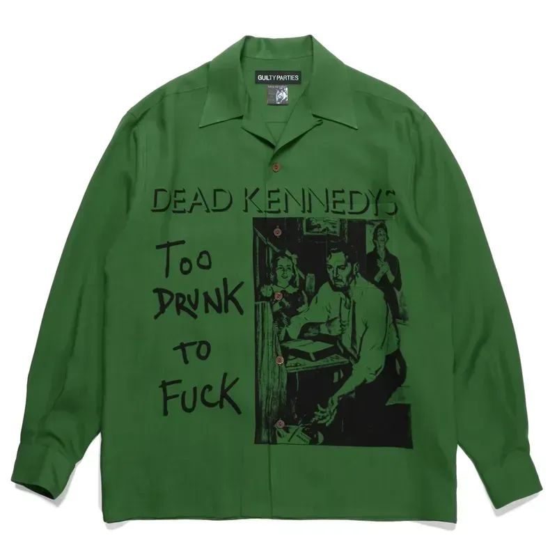 アロハ祭り☆WACKO MARIAワコマリア x Dead Kennedys☆コラボ 開襟 