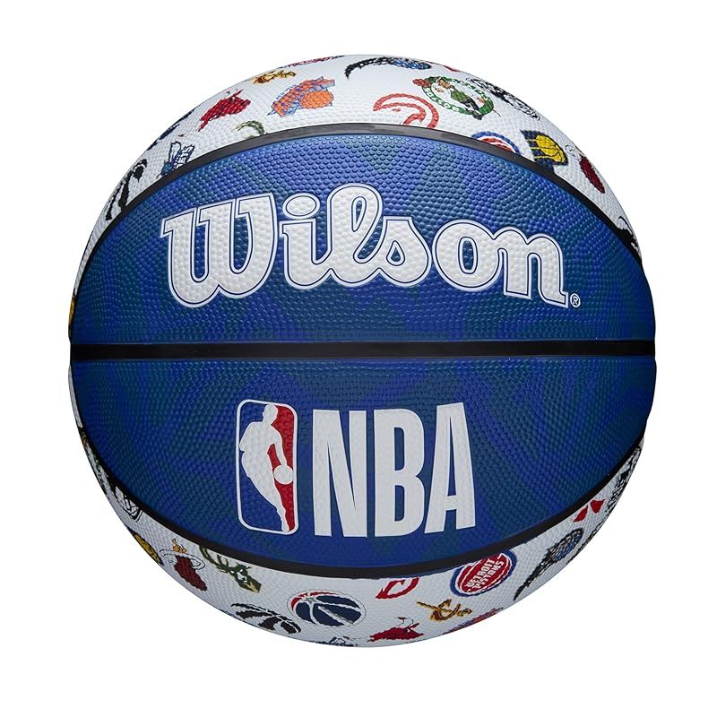 Wilson(ウイルソン) バスケットボール NBA ALL TEAM(オールチーム) WTB1301XBNBA03 アウトドア用 3号 レッド/ホワイト/ブルー