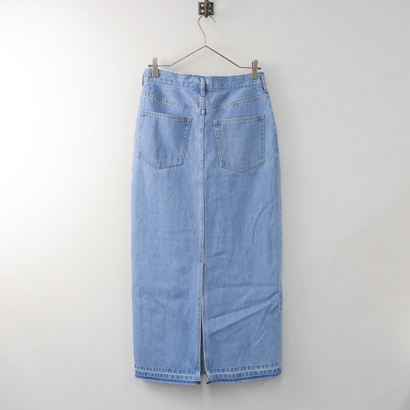 【38】スローブイエナ　LE DENIM リーンカットオフスカート スローブイエナ】LE DENIM リーンカットオフスカート - メルカリ