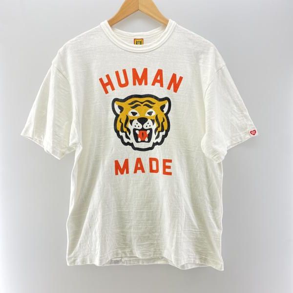 HUMAN MADE タイガープリント Tシャツ ホワイト L ヒューマンメイド 24