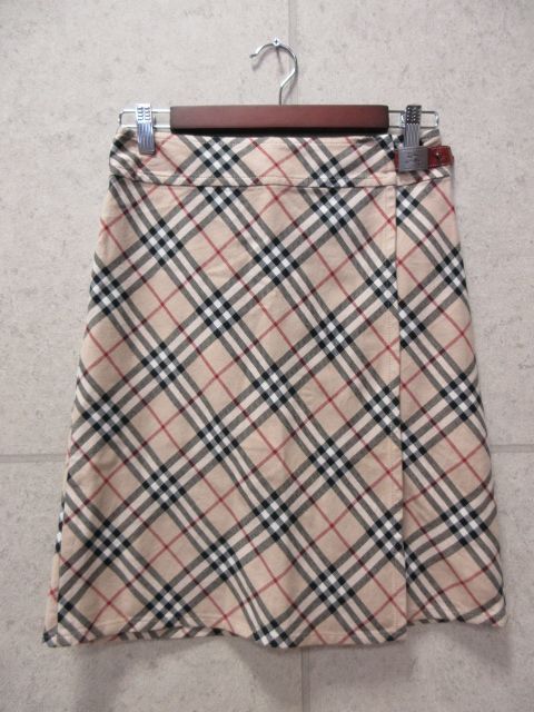 BURBERRY BLUE LABEL バーバリーブルーレーベル スカート ラップ