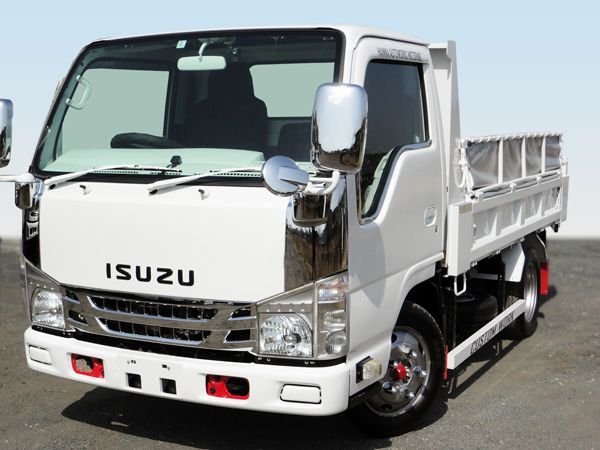 いすゞ 07エルフ 標準キャブ用 メッキ コーナーパネル 左右