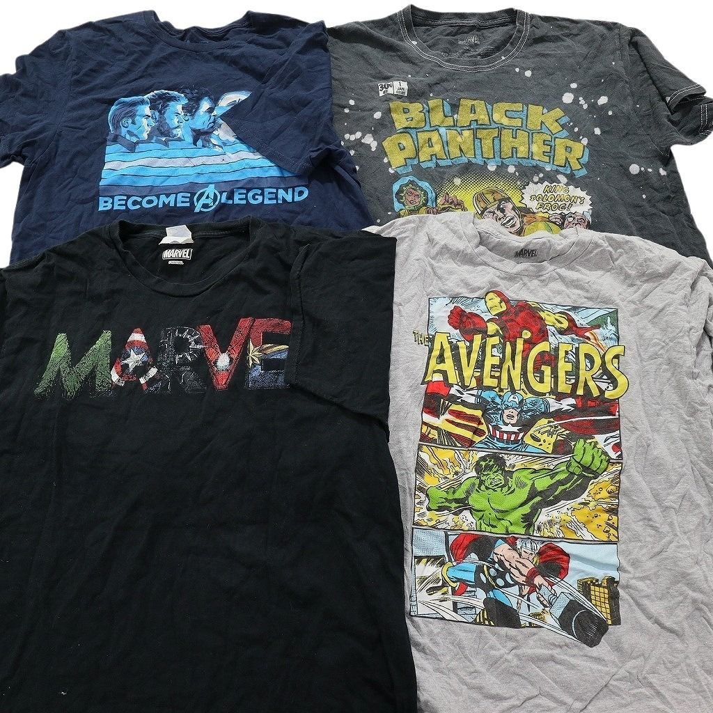 マーベル　DC まとめうり 古着卸 まとめ売り マーベル DCコミック 半袖Tシャツ 16枚セット