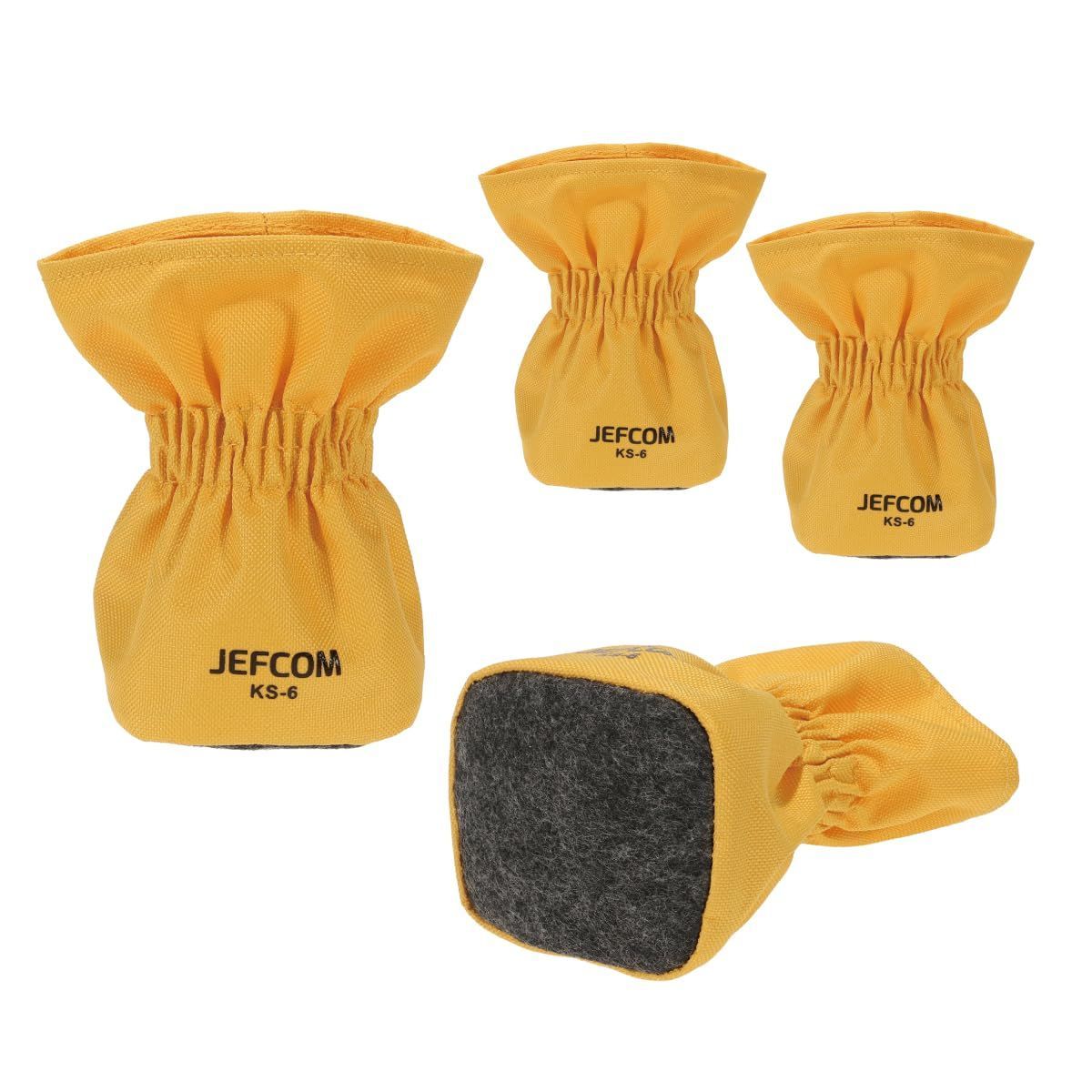 サイドレール４本セット ジェフコム(Jefcom) 脚立ソックス 4個入(脚立1台分) KS-6