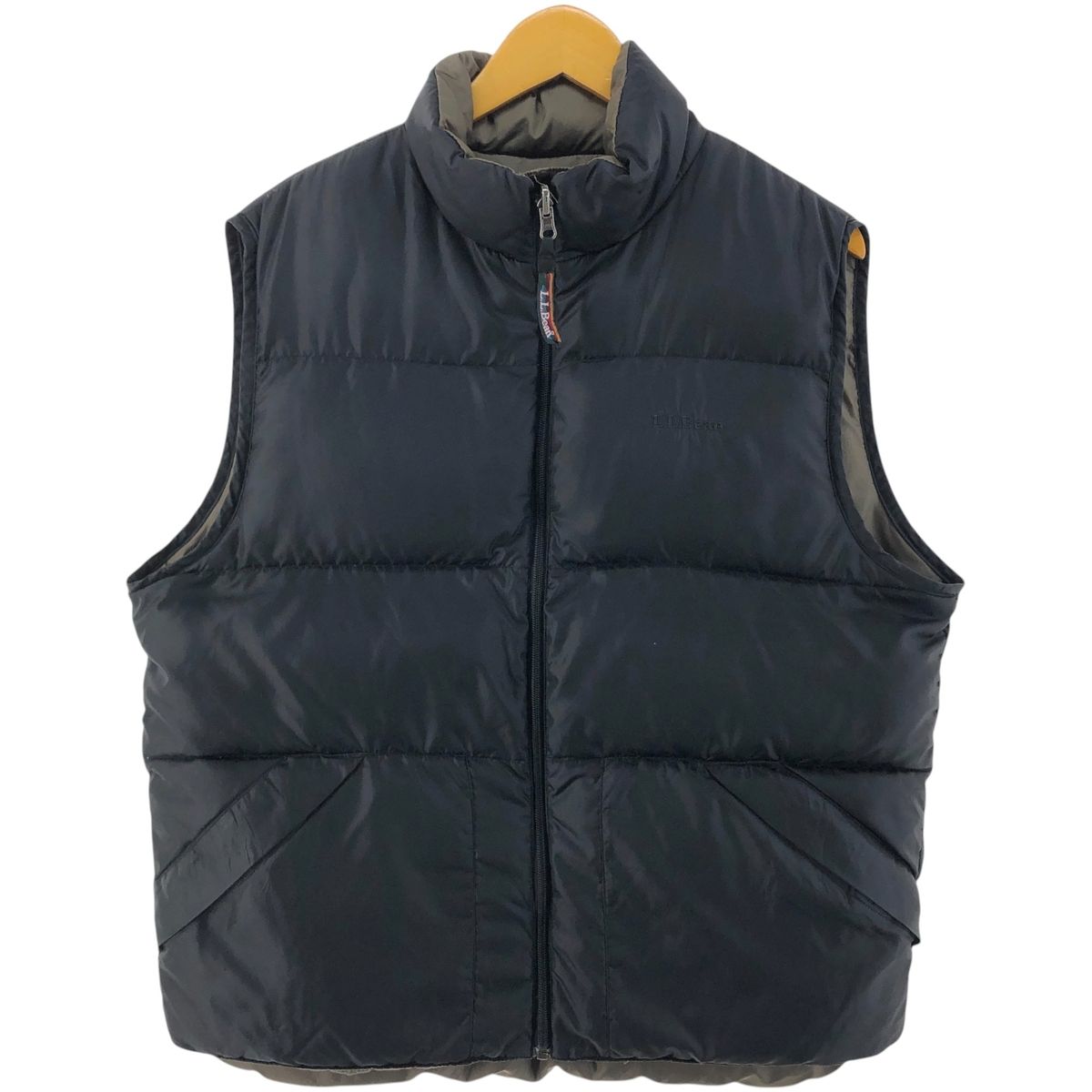 古着 エルエルビーン L.L.Bean リバーシブル グースダウンベスト 古着 エルエルビーン L.L.Bean リバーシブル グースダウンベスト