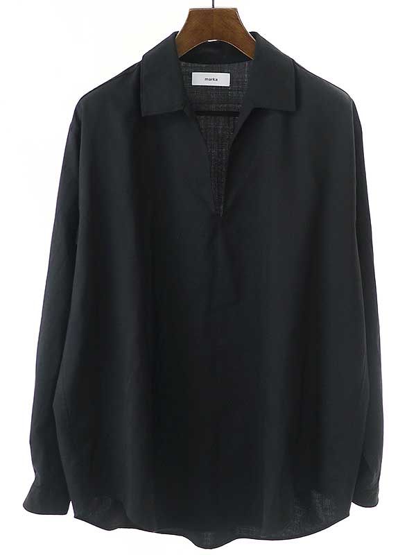 marka マーカ SAMPLE/23AW STUDIOUS別注 SKIPPER SH スキッパーカラー