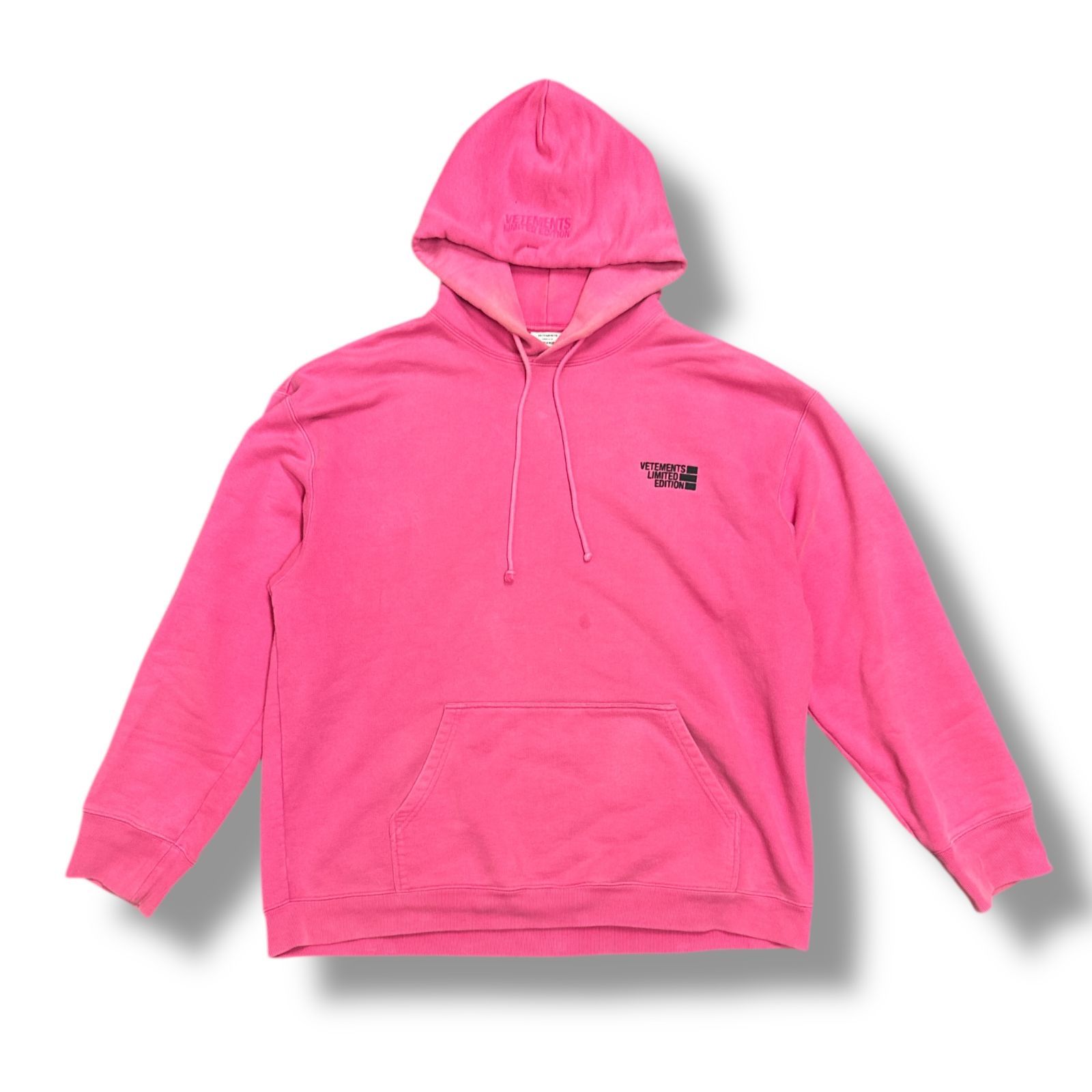 VETEMENTS LIMITED EDITION LOGO HOODIE リミテッドエディションロゴ 