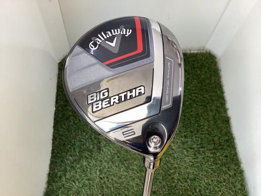 中古 右用 キャロウェイ 2023年 BIG BERTHA ビッグ バーサ フェアウェイウッド オリジナルカーボン 5W フレックスR 中古】ビッグバーサ 23 フェアウェイウッド SPEEDER NX for