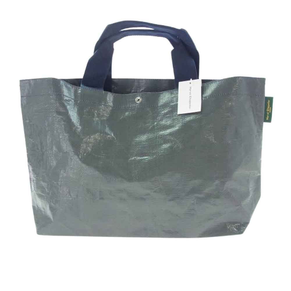 Herve Chapelier エルベ シャプリエ 2012PP マルシェ トート バッグ M ネイビー 新古品
