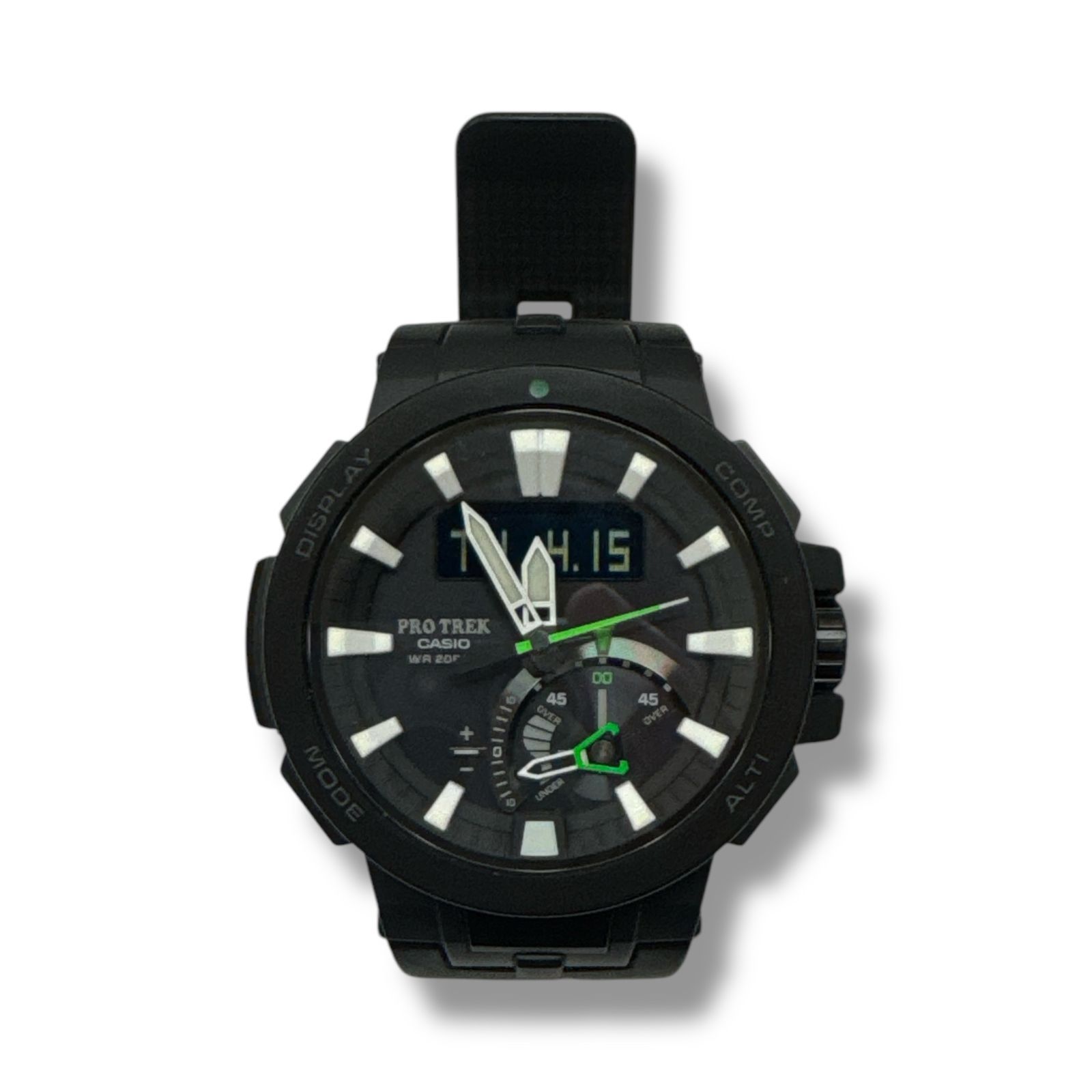 参考上代90200円 CASIO PRO TREK Multifield Line PRW-7000 腕時計 ウォッチ タフソーラー カシオ ブラック 85361A5