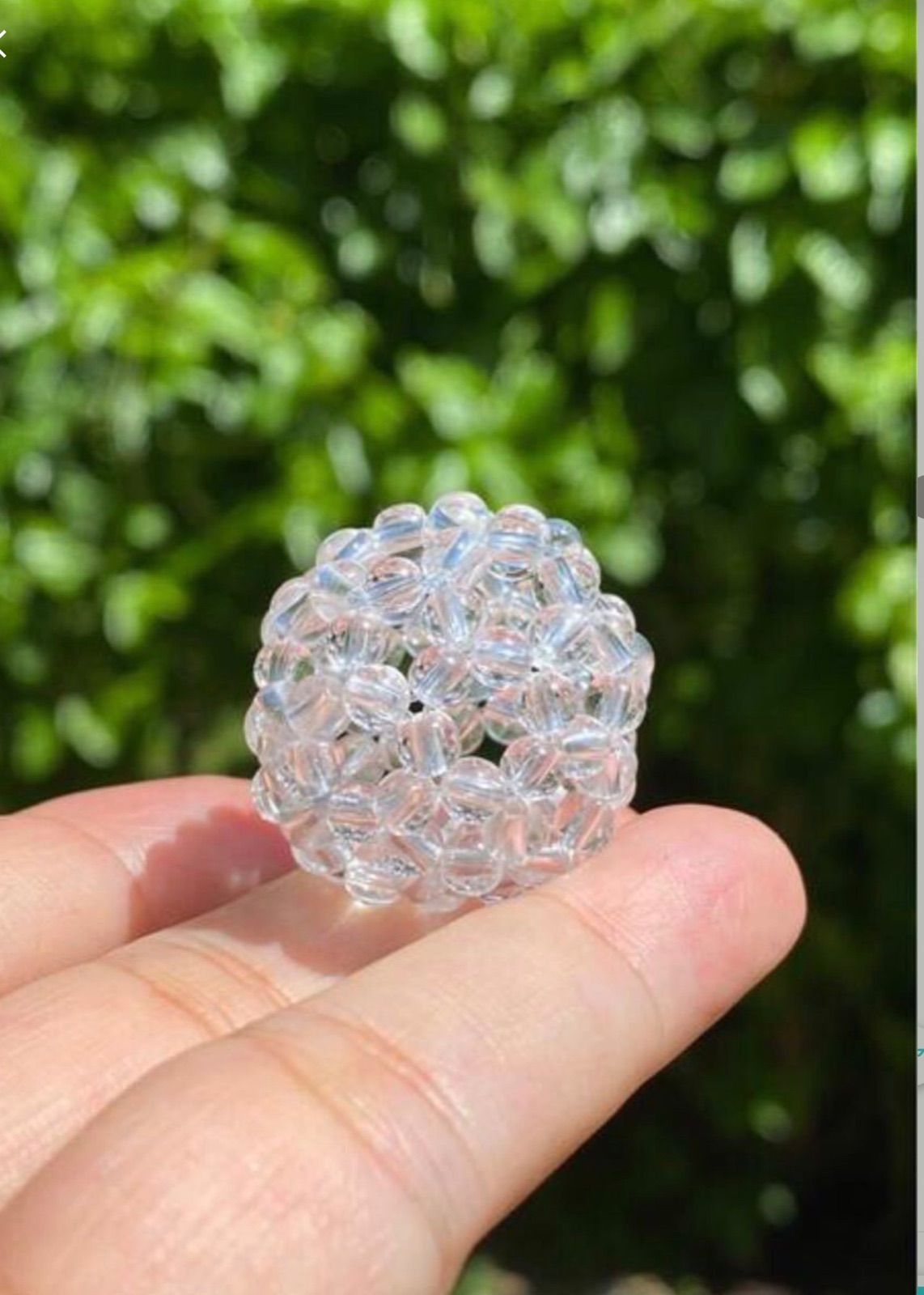16mmA級品水晶フラーレン置物❣️ 宇宙エネルギー✨美しい 幸福呼ぶ