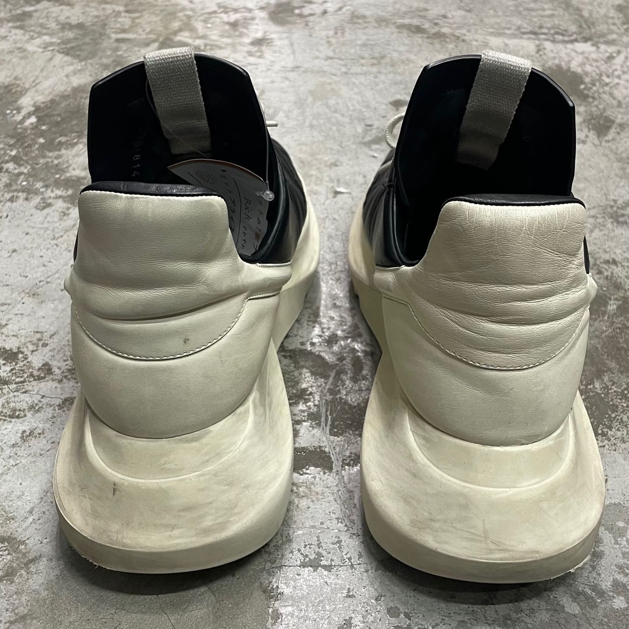 Rick Owens GETH RUNNER レザー ゲスランナー スニーカー Rick Owens GETH RUNNER レザー ゲスランナー スニーカー