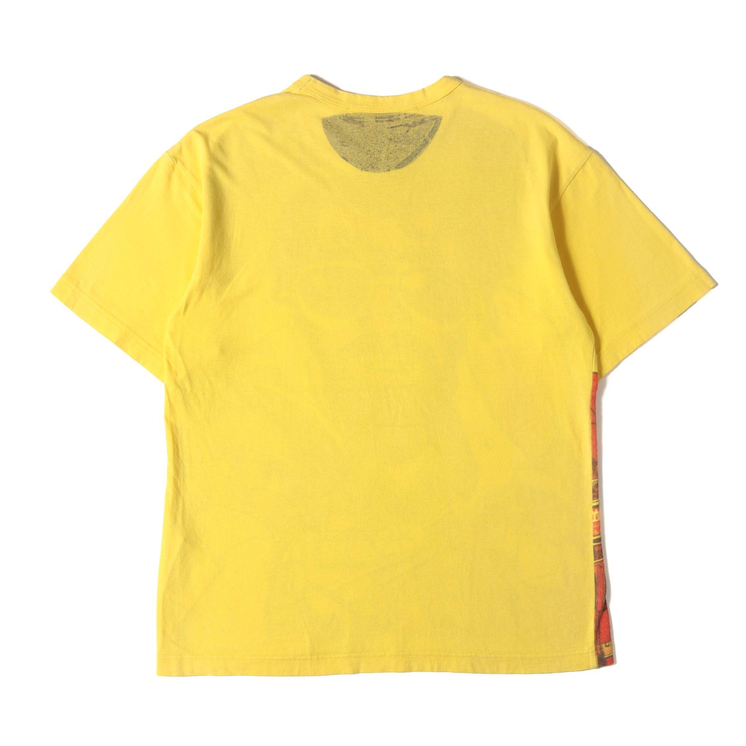 2022SS ジュンヤワタナベマン Tシャツ イエロー コムデギャルソン JUNYA WATANABE MAN COMME des GARCONS ジュンヤワタナベ マン