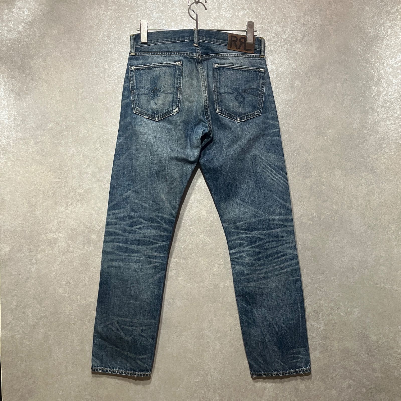 【希少】ポロラルフローレン リペアデニム デニムアンドサプライ RRL レア ジョニーデップ着用 RRL ラルフローレン ダメージリペア