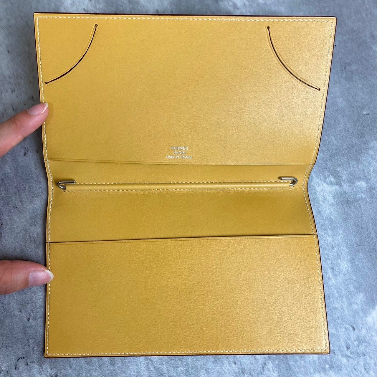 ✨良品✨ HERMES 手帳カバー ブックカバー エルメス アジャンダ 