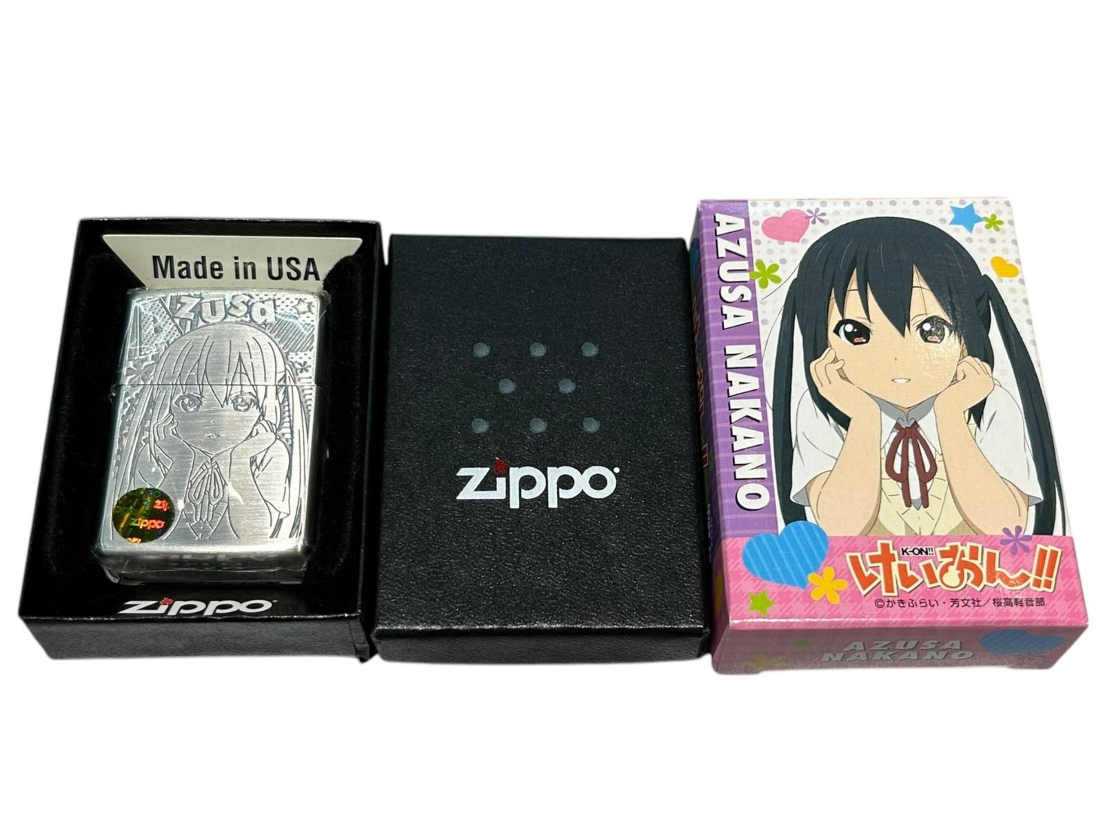 けいおん！中野あずさzippo zippo (ジッポー) 2012年製 アニメ けいおん！中野 梓 なかの