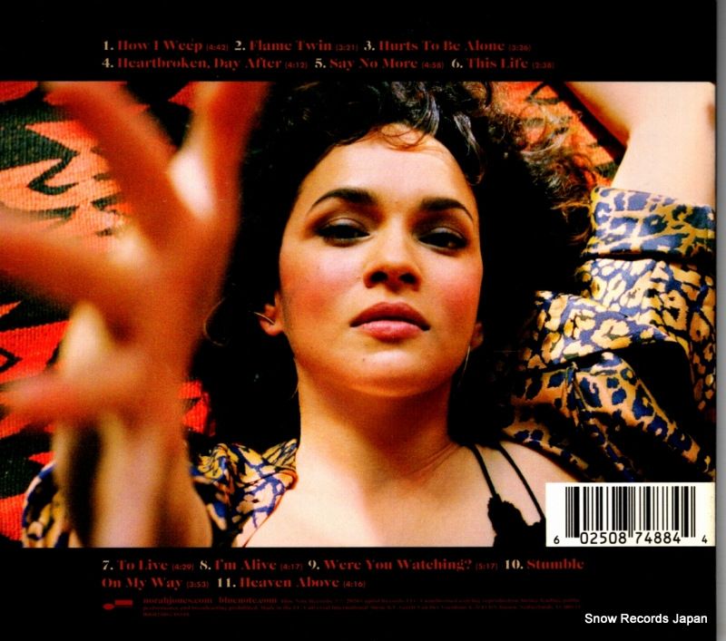 ノラ・ジョーンズ　コラボ　レコード CD】ノラ・ジョーンズ pick me up off the floor 00602508748844