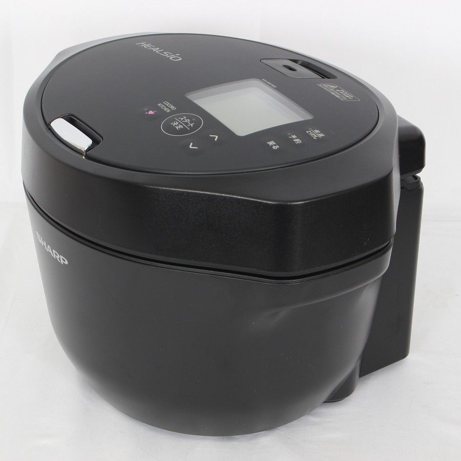 SHARP ヘルシオ水なし自動調理鍋KN-HW16G-B BLACK SHARP 水なし自動調理鍋[ヘルシオ ホットクック] 1.6Lタイプ KN