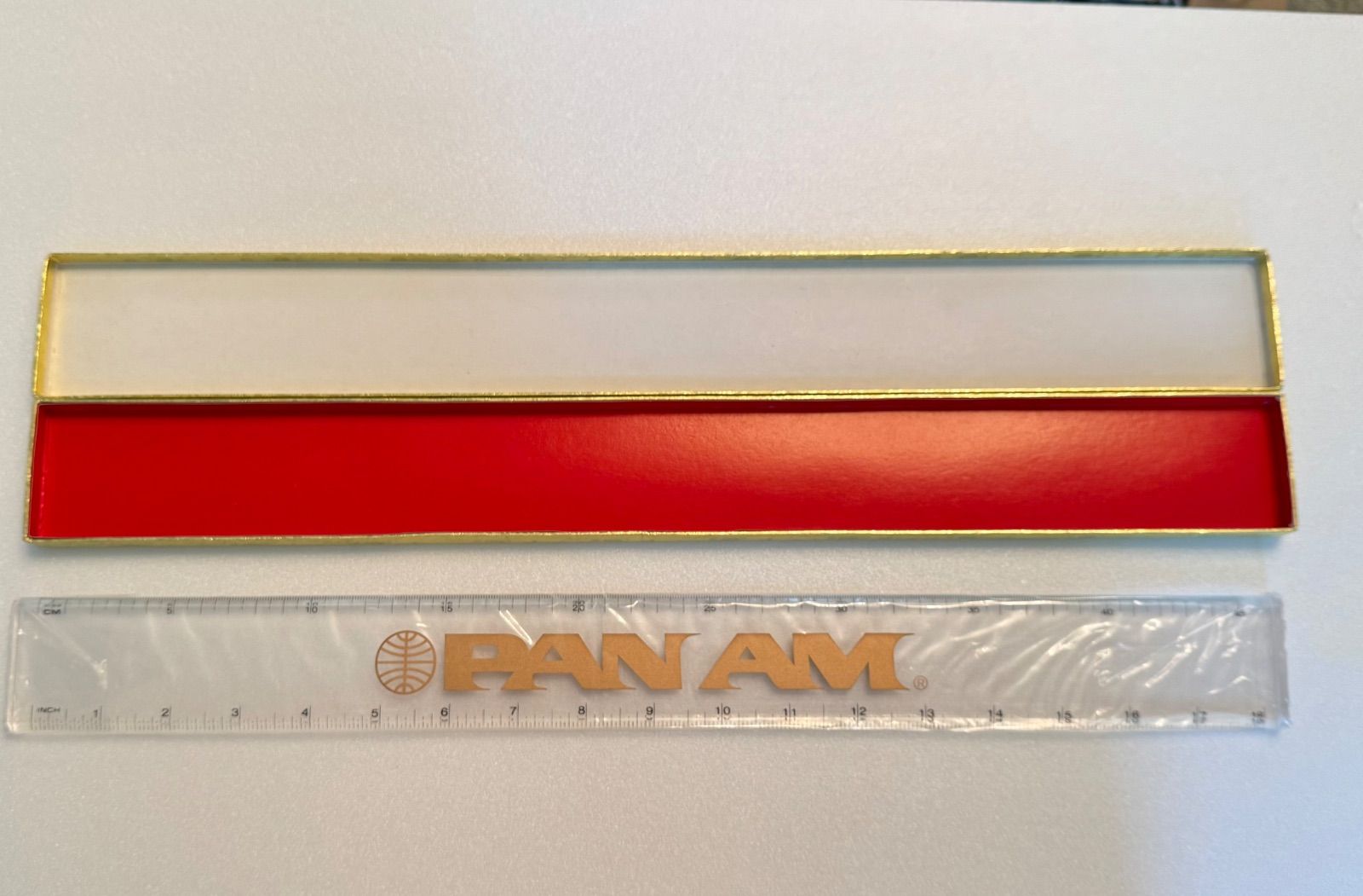 パンナム Pan Am パンアメリカン航空 45cm定規