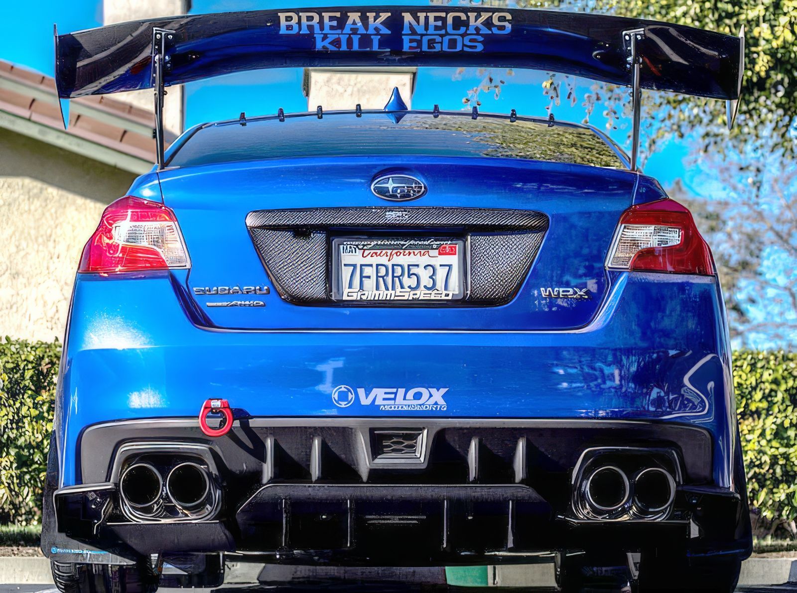 VERUS ENGINEERING ヴェルスエンジニアリング A0028A SUBARU WRX リアディフューザー TYPE-2