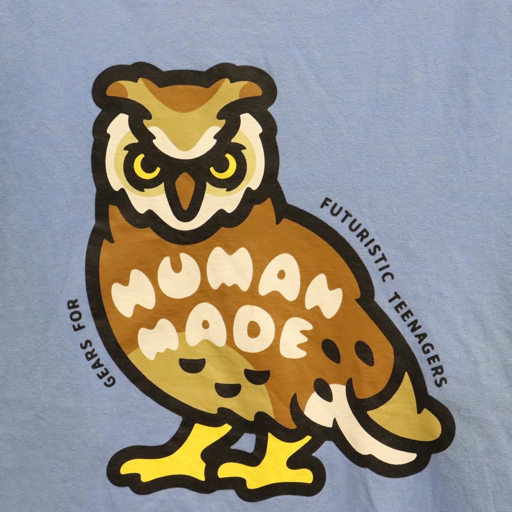 HUMAN MADE ロンT フクロウ 楽天市場】【中古】HUMAN MADE 23SS フクロウプリントTシャツ