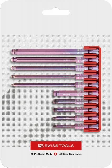 PBスイスツールズ1|4”Hex段付きビットセット 10本組 E6.714CN PB SWISS TOOLS
