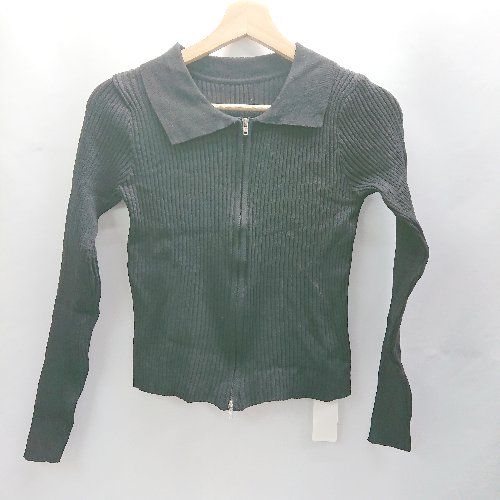 ◇ ⊇◎○未使用○ Ada. エイダ リブニット 長袖 カットソー
